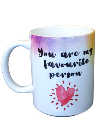 My Favourite Person 325ml Love Mug in Gift Box