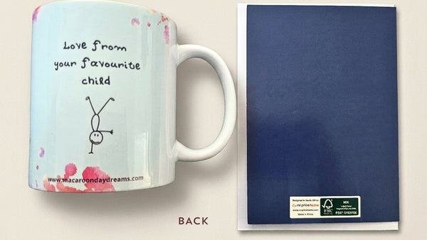 Mother's Day Mug & Gift Card - Favourite Child