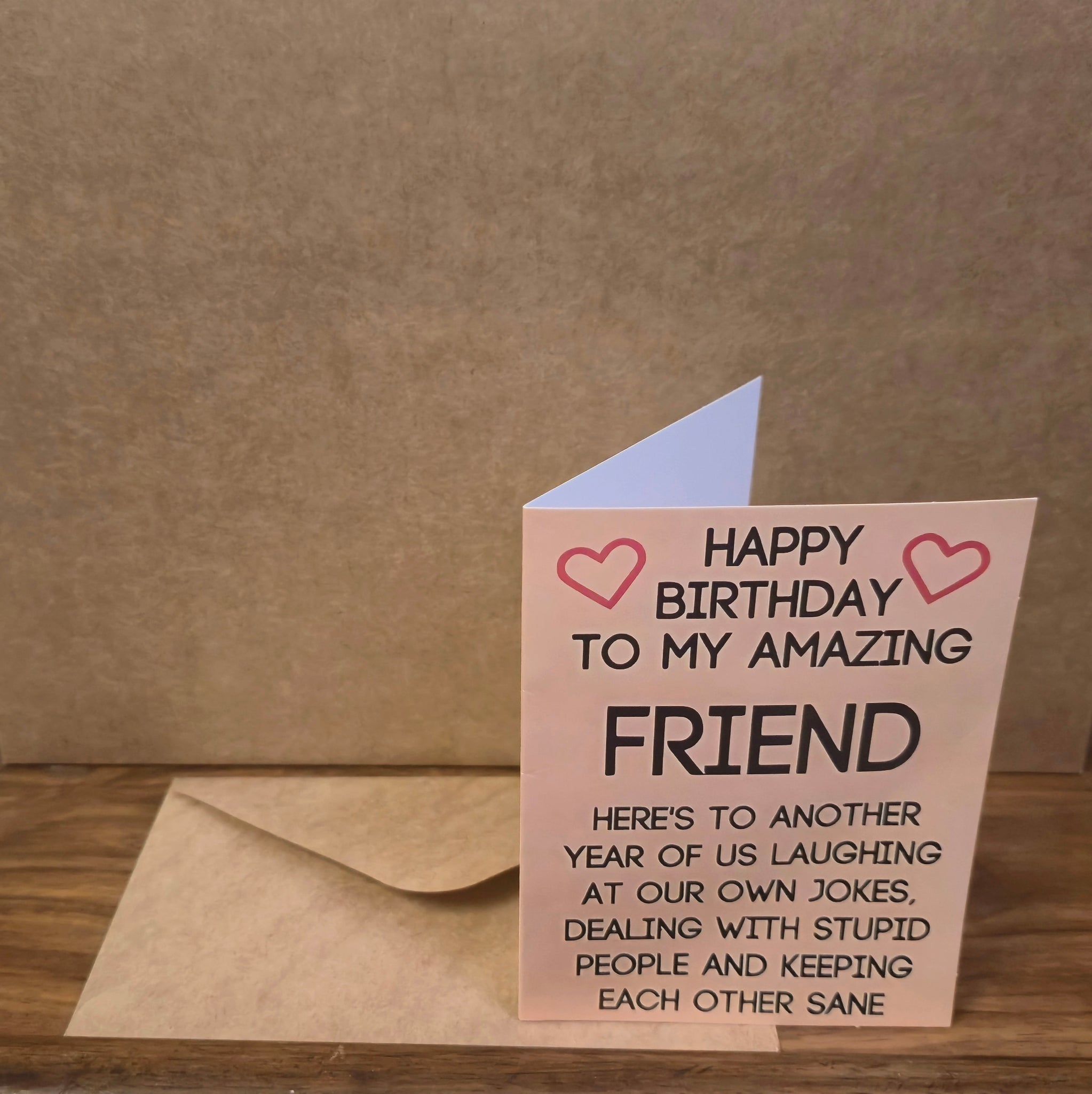 Birthday Card Funny Amazing Friend