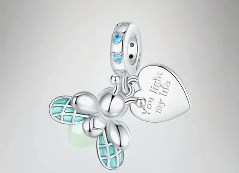 Firefly Charm - Compatible with Pandora Bracelets