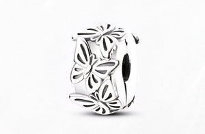 Butterfly Clip-On Stopper - Compatible with Pandora Bracelets