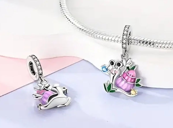 Snail Charm - Compatible with Pandora Bracelets