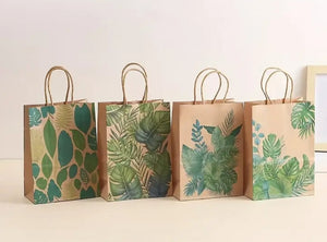 Tropical Foliage Gift Bag (Design Supplied at Random)