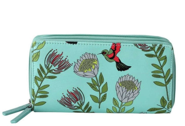 Mother's Day Gift - Wallet & Mom Appreciation Sign (Blue)