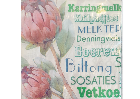 Protea - Afrikaans Serviettes