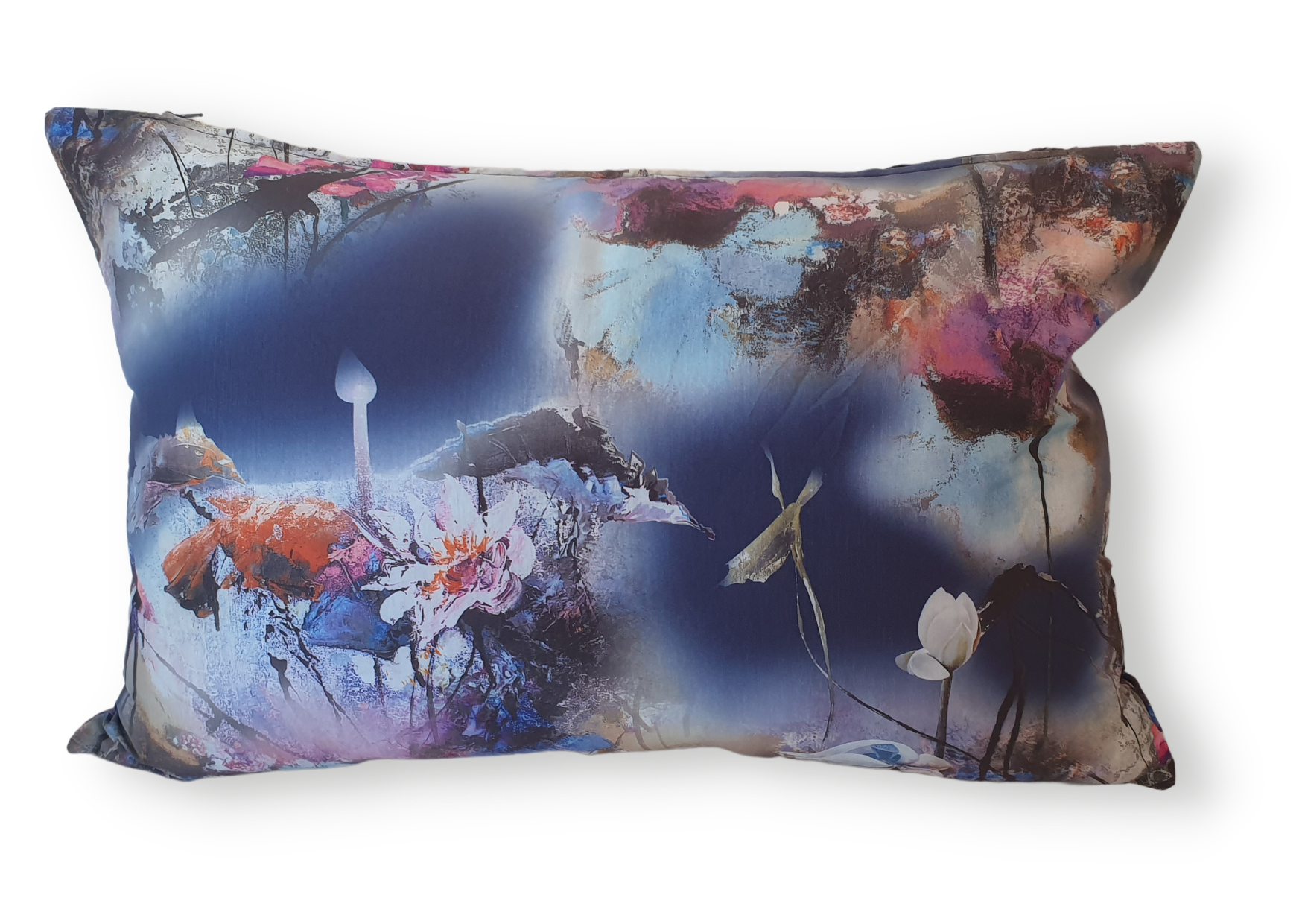 Asian Inspired Artwork (1) Rectangular Scatter Cushion