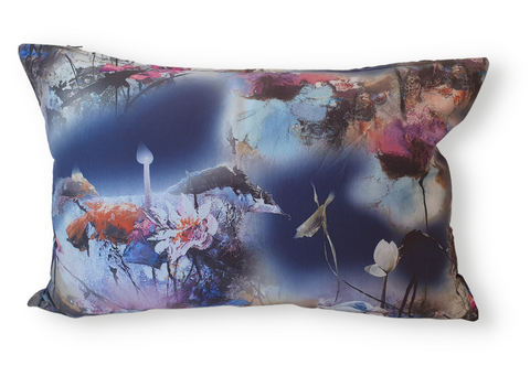 Asian Inspired Artwork (1) Rectangular Scatter Cushion