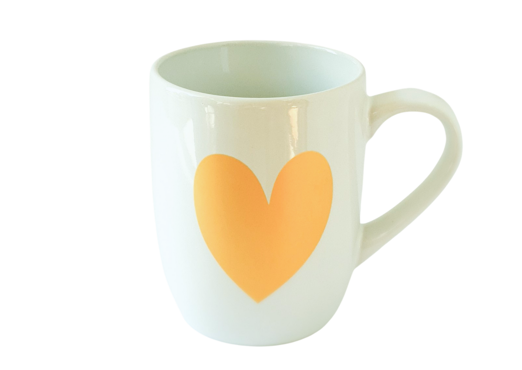 Gold Heart Mug