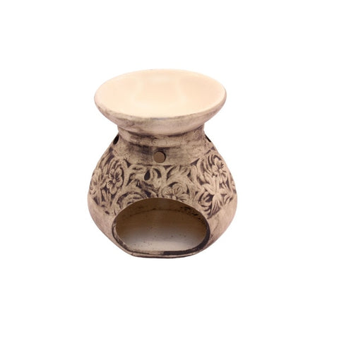 Rustic Ceramic Oil Burner