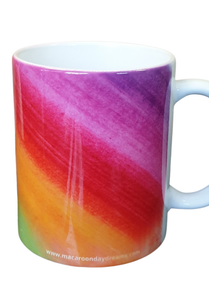 Be a Rainbow 325ml Motivational Mug in Gift Box