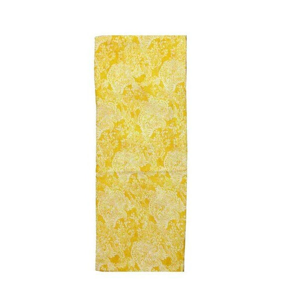 Yellow Patterned Scarf