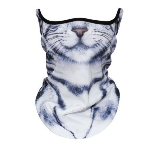 Tabby Cat Face Covering/Neck Scarf